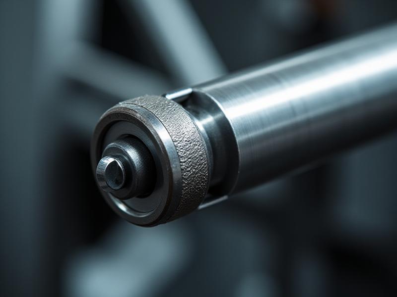 Close up of silent hydraulic stepper mechanism